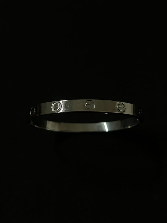 Flexagain’s Cartier Love Bracelet (White Gold)