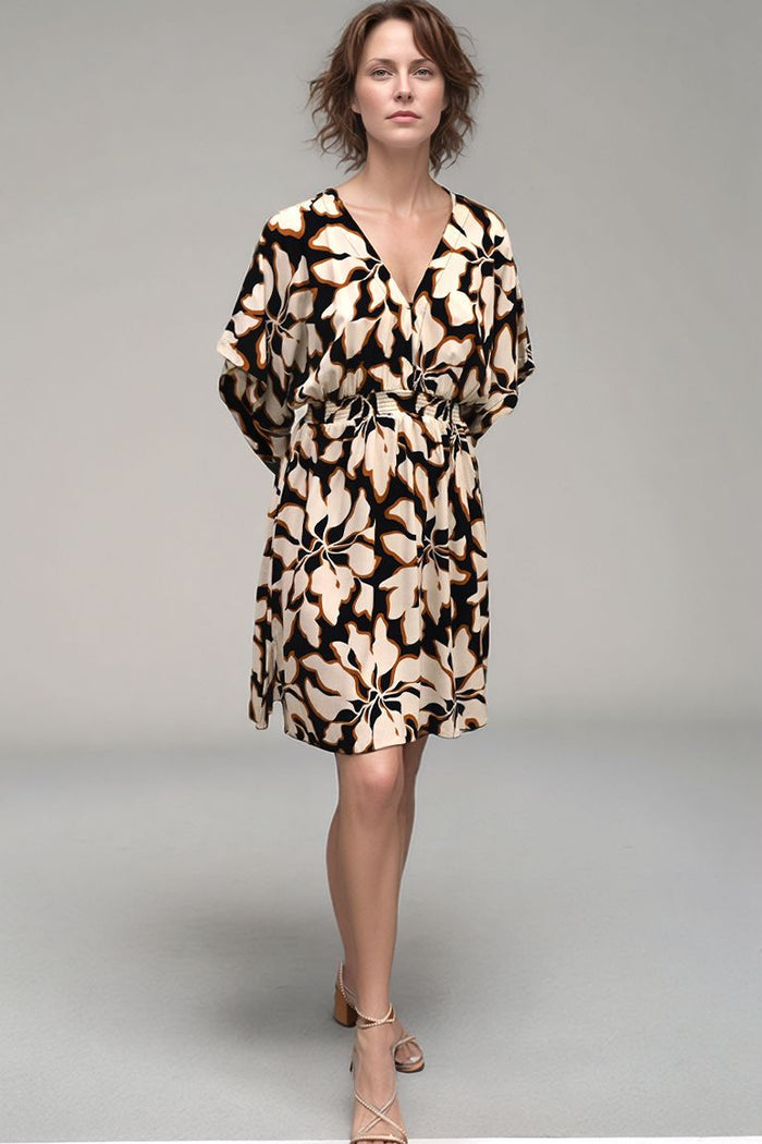 Flynn Dress - Bloomtide Black