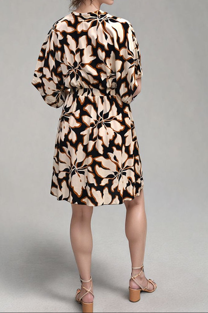 Flynn Dress - Bloomtide Black