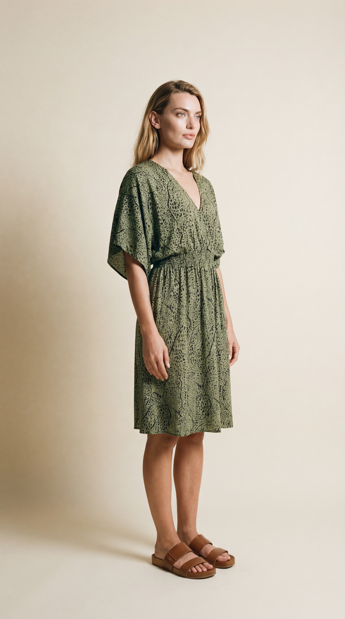 Flynn Dress - Savanae Olive
