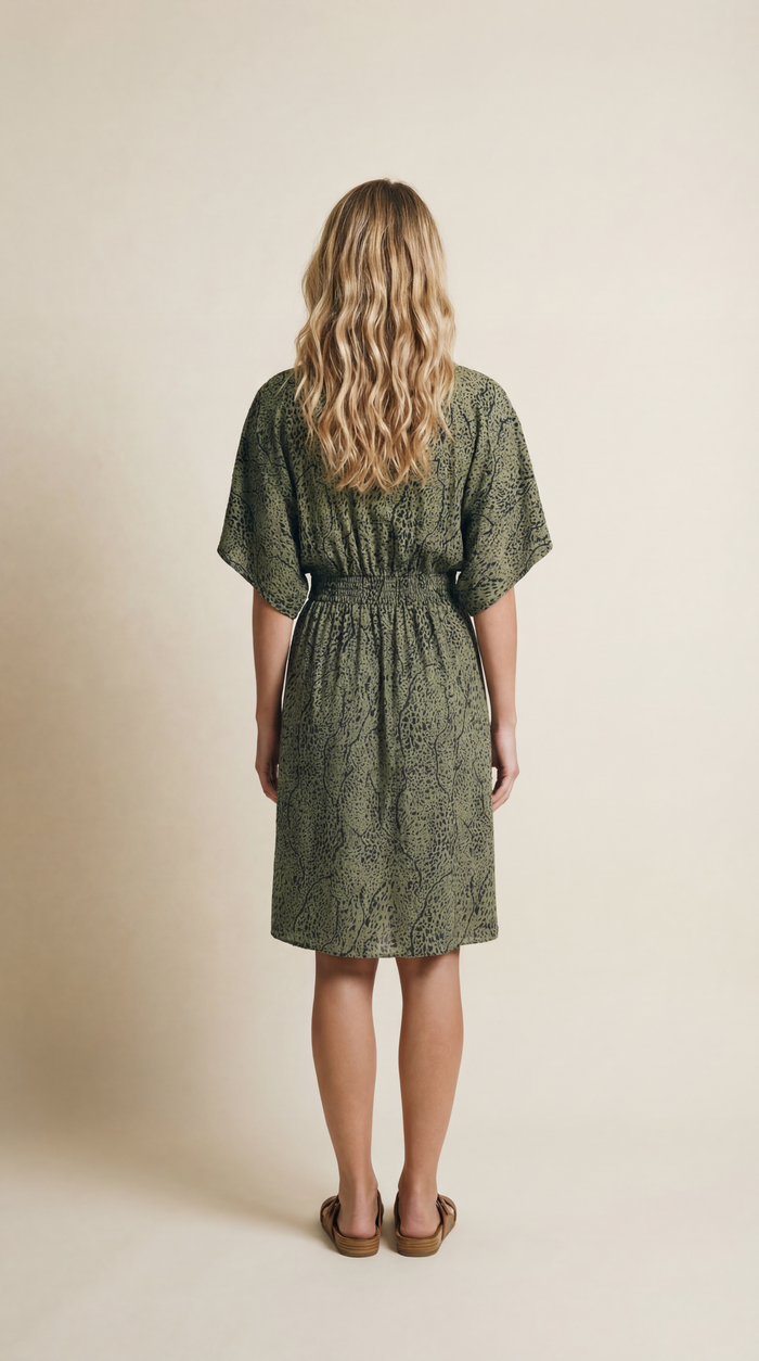 Flynn Dress - Savanae Olive