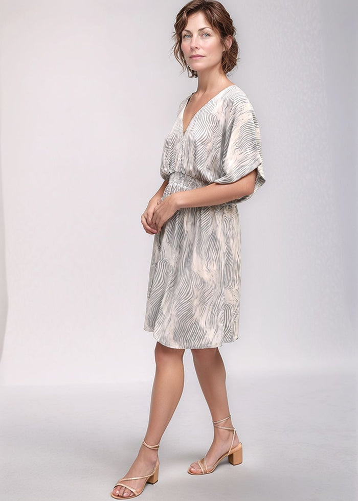 Flynn Dress - Zanzibar Silver