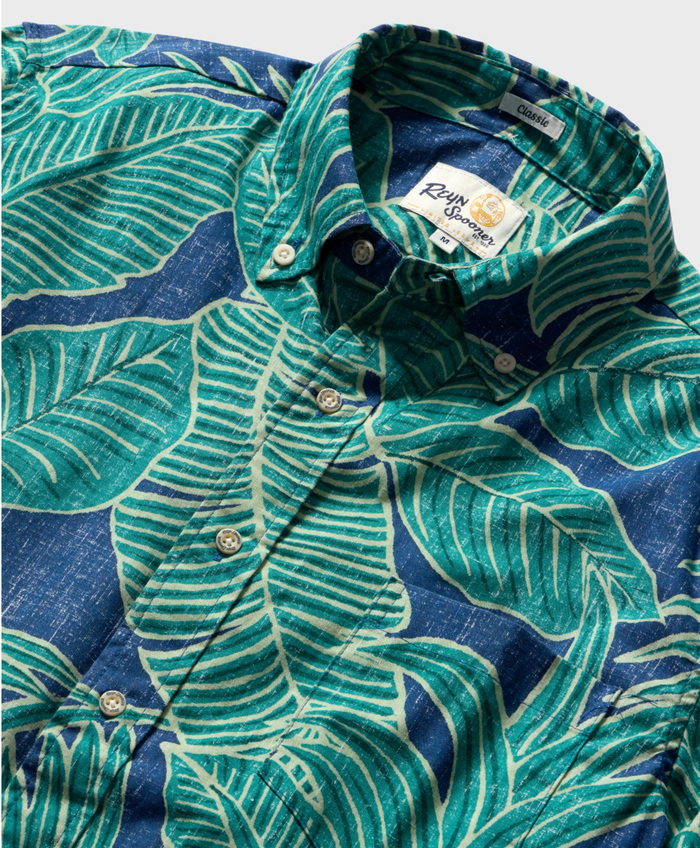 Forest Foliage - Navy