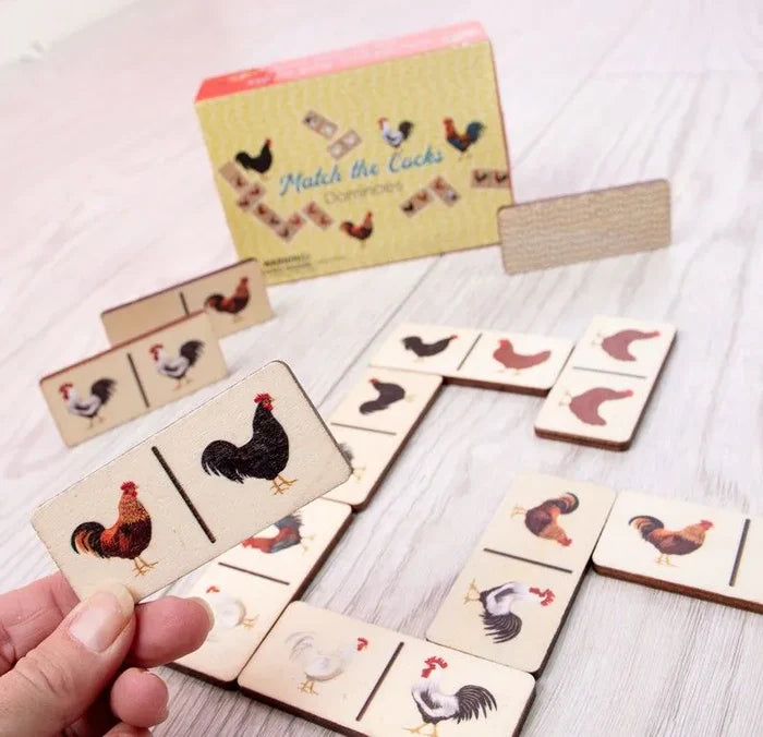 Game - Match The Cocks Dominoes