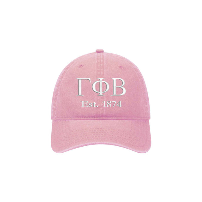 Gamma Phi Beta Beach Washed Hat