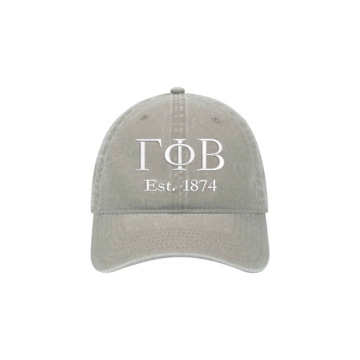 Gamma Phi Beta Beach Washed Hat