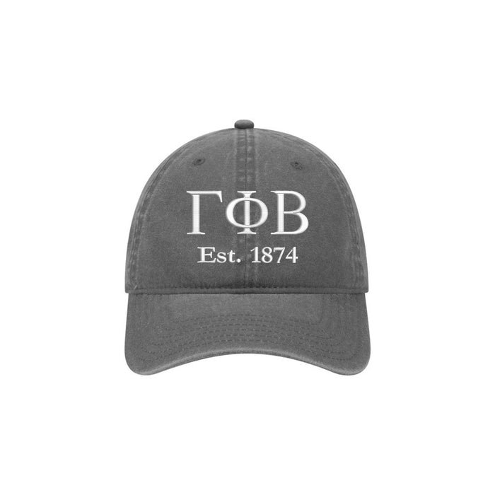 Gamma Phi Beta Beach Washed Hat