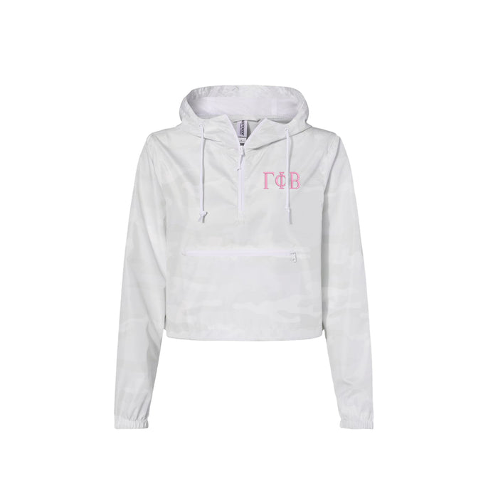 Gamma Phi Beta Crop Windbreaker