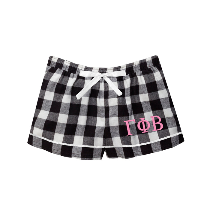Gamma Phi Beta Flannel Boxer Shorts