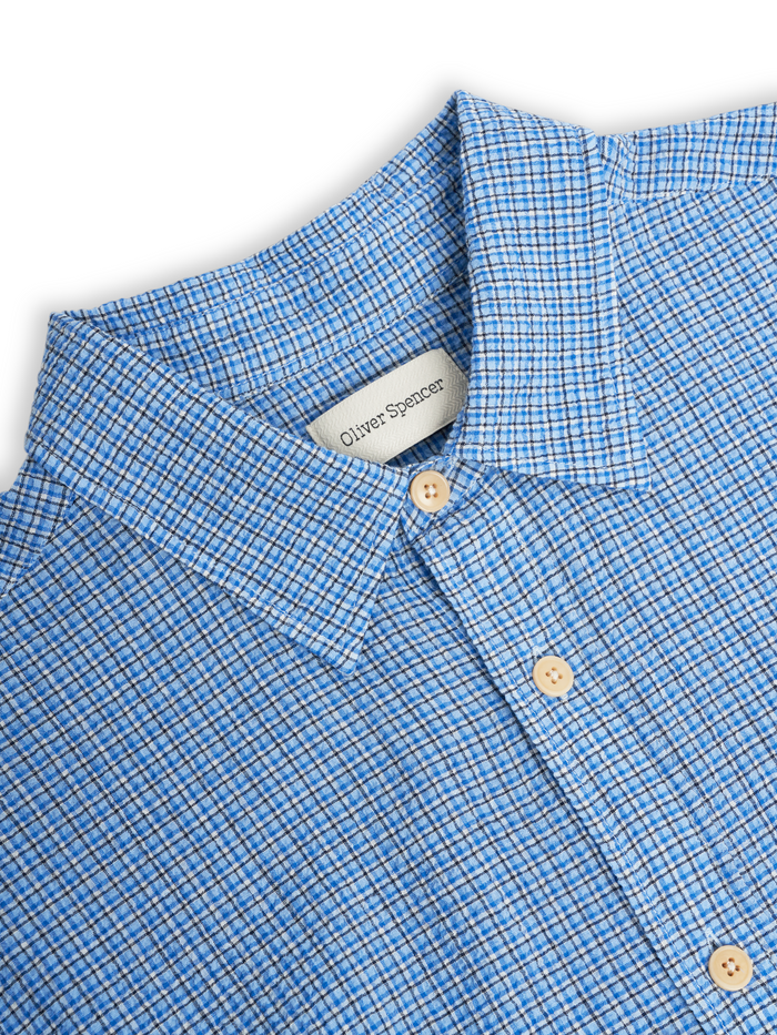 Garrison Long Sleeve Shirt (Loose Fit) Byrne Blue