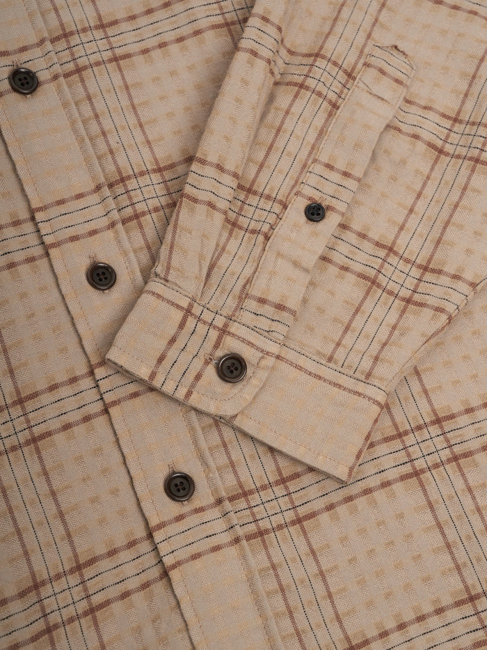 Garrison Long Sleeve Shirt (Loose Fit) Connell Beige