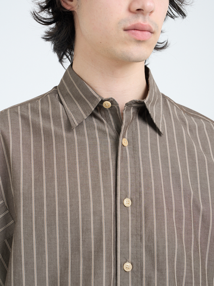 Garrison Long Sleeve Shirt (Loose Fit) Corbet Brown