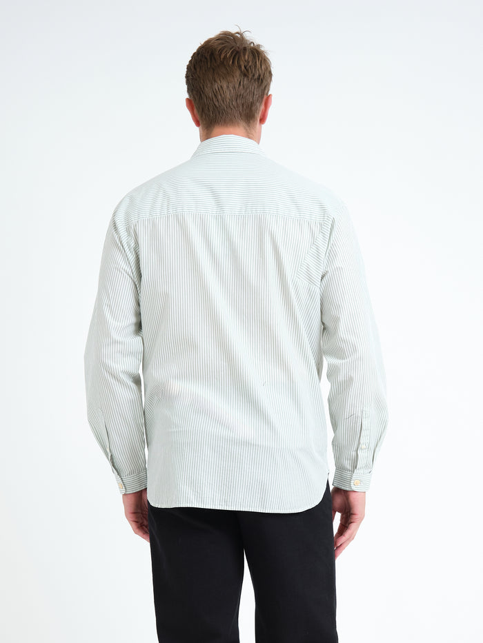 Garrison Long Sleeve Shirt (Loose Fit) Orville Green