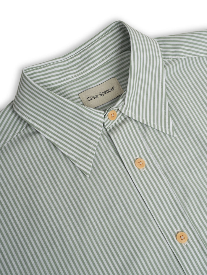 Garrison Long Sleeve Shirt (Loose Fit) Orville Green