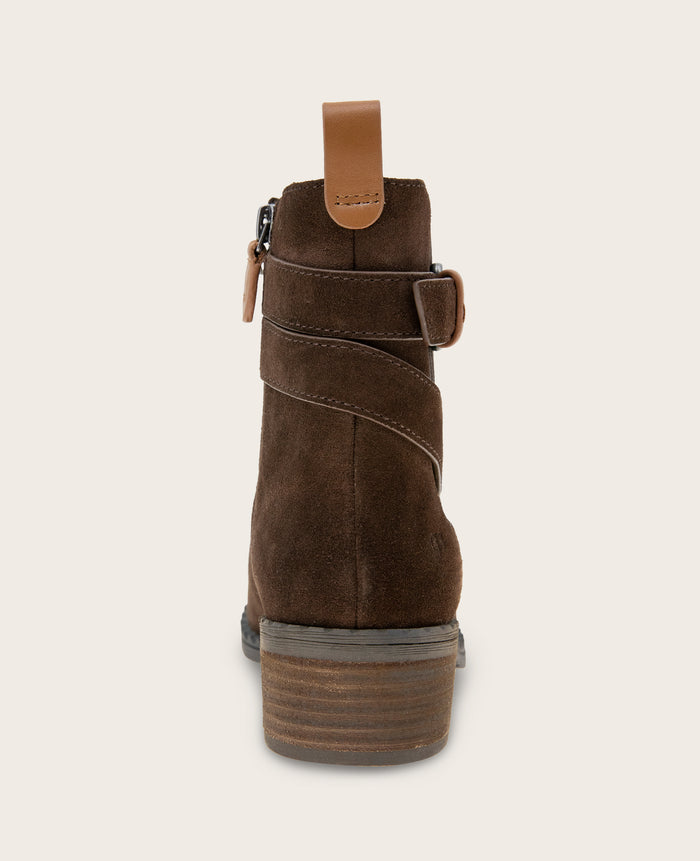 GENTLE SOULS - Bolton Suede Side Zip Boot