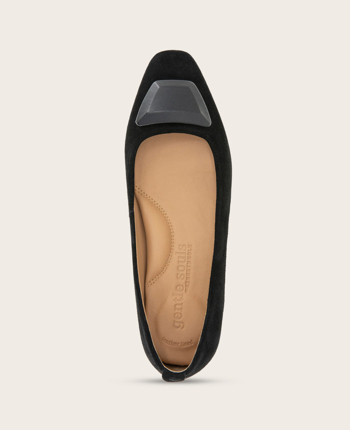 GENTLE SOULS - Hanette Suede Flat