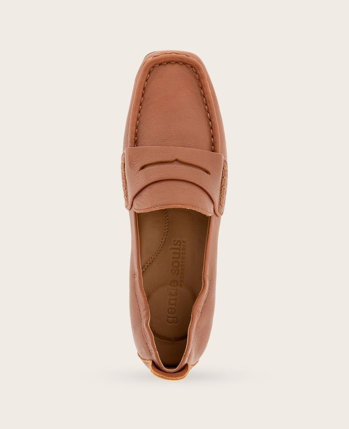 GENTLE SOULS - Sophie Driver Leather Loafer