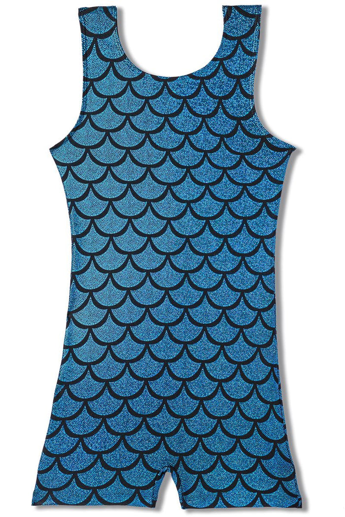 Girl Power Sport Biketard, Ariel Mermaid LE103