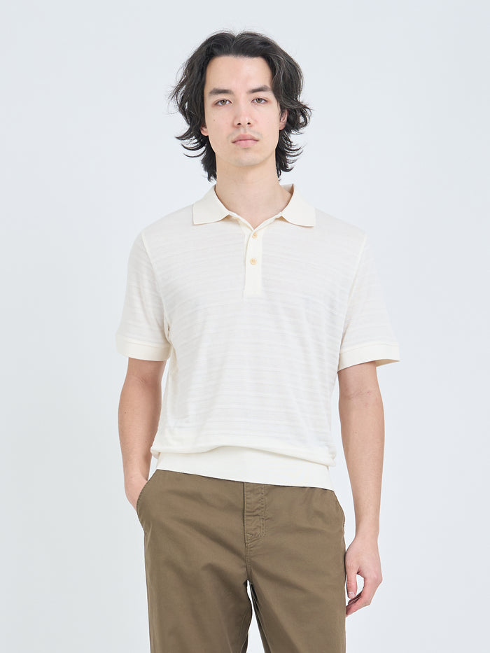 Glendale Polo Shirt Dornie Cream