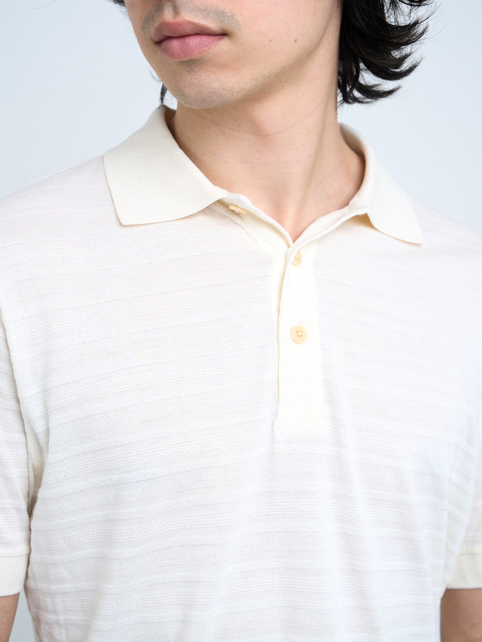 Glendale Polo Shirt Dornie Cream