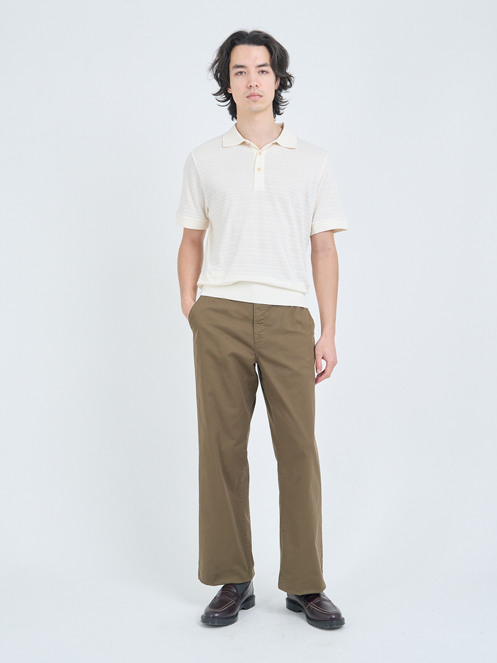 Glendale Polo Shirt Dornie Cream