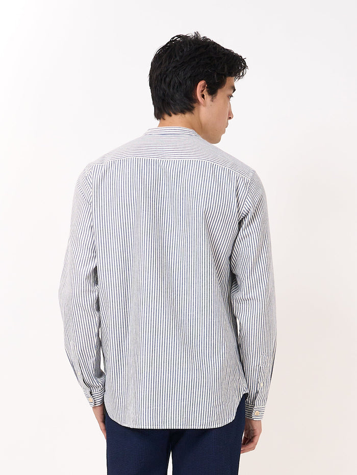 Grandad Shirt Brimham Blue