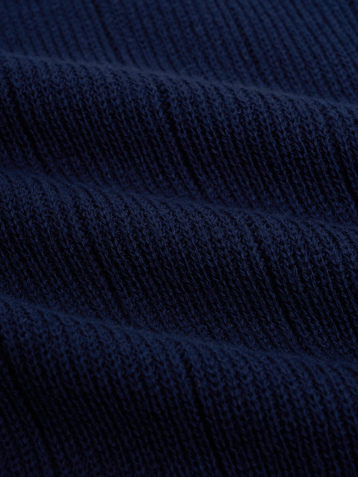 Graves V Neck Vest Overton Navy