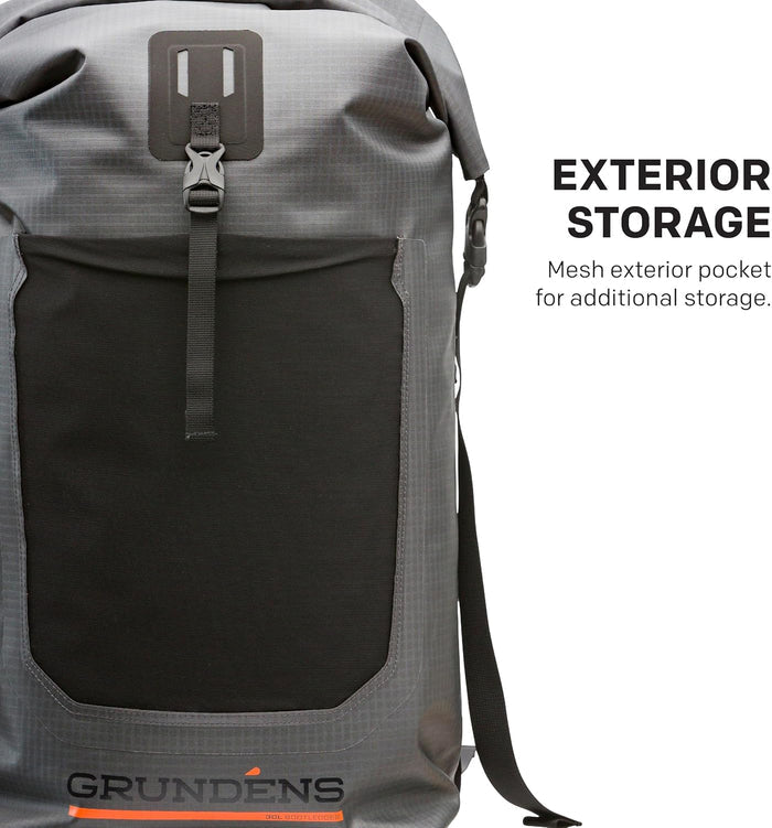 Grundens Bootlegger Roll Top Backpack 30L - Anchor