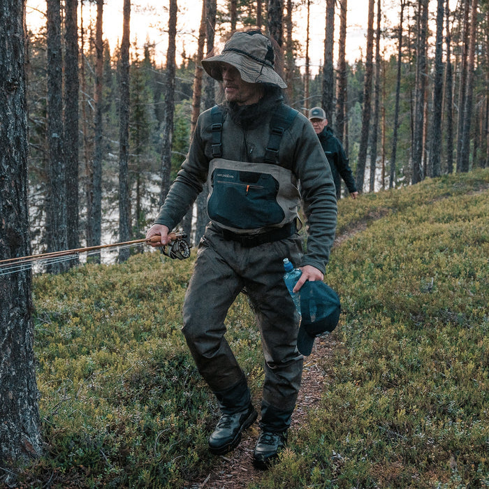 Grundens Grundies Thermal FZ Hoodie - Deep Depths