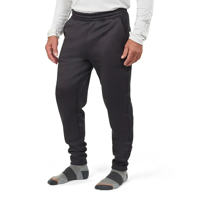 Grundens Grundies Thermal Pant Black Front Angle