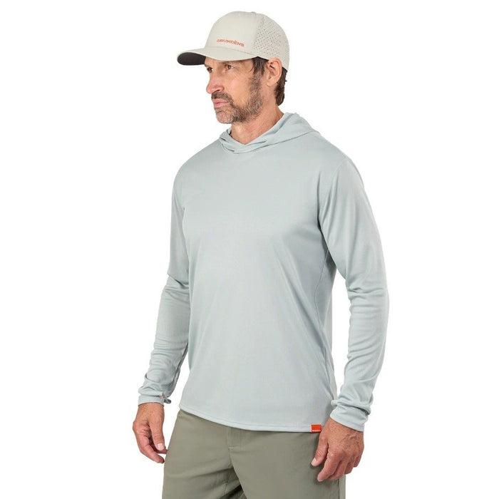 Grundens Tough Sun Masked Hoodie - Iceberg
