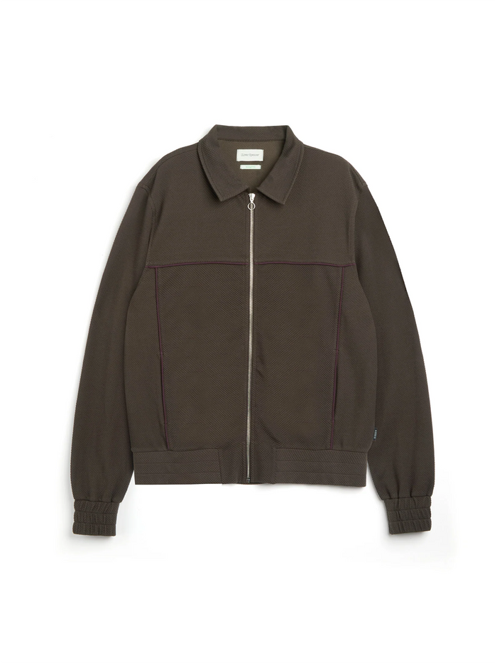 Harrison Jersey Jacket Amery Brown