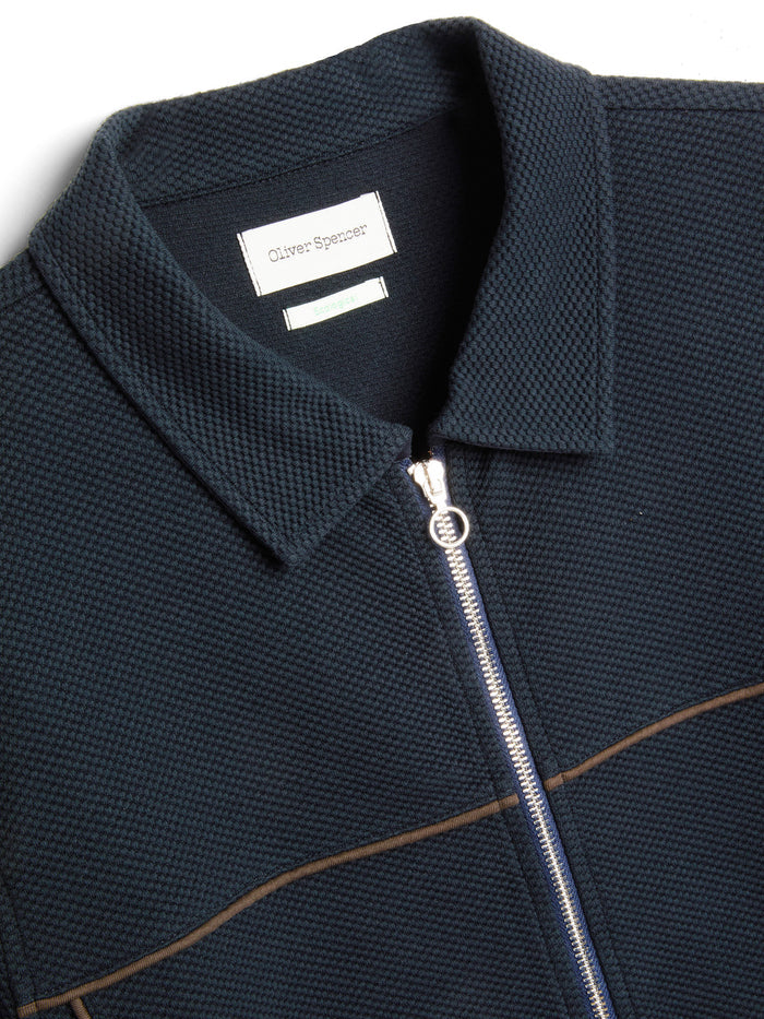 Harrison Jersey Jacket Amery Navy