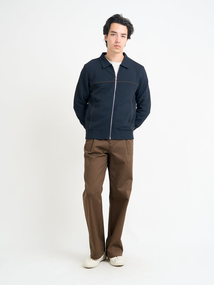 Harrison Jersey Jacket Amery Navy