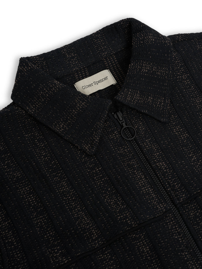 Harrison Jersey Jacket Glover Black
