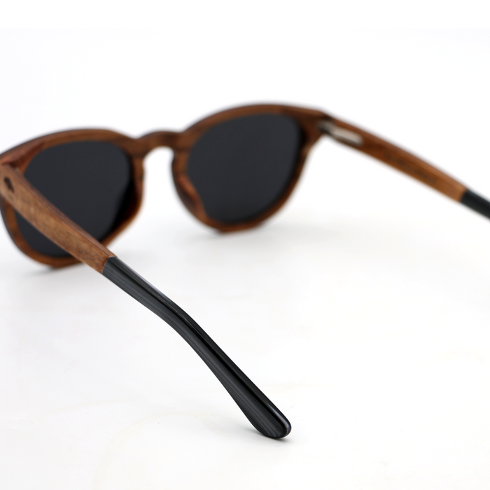 Haumana Koa Sunglasses - Back View
