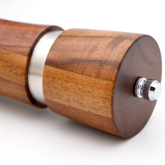 Hawaiian Koa Wood Pepper Mill - Top View