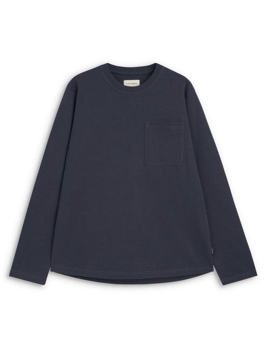 Heavy Long Sleeve T-Shirt Parton Navy