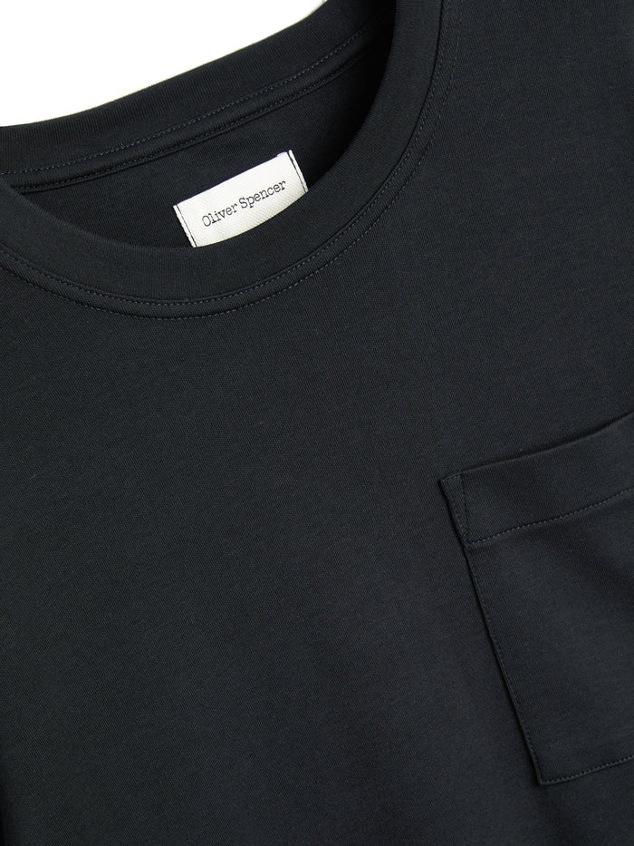 Heavy Long Sleeve T-Shirt Tavistock Black