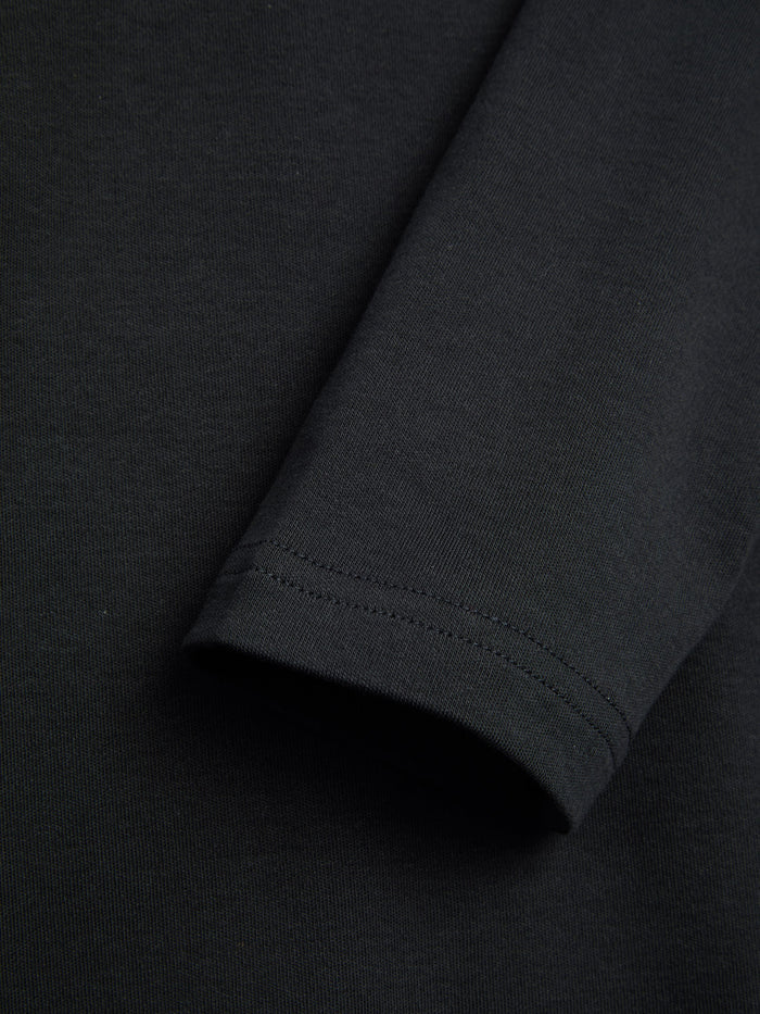 Heavy Long Sleeve T-Shirt Tavistock Black