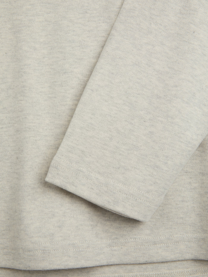 Heavy Long Sleeve T-Shirt Tavistock Oatmeal