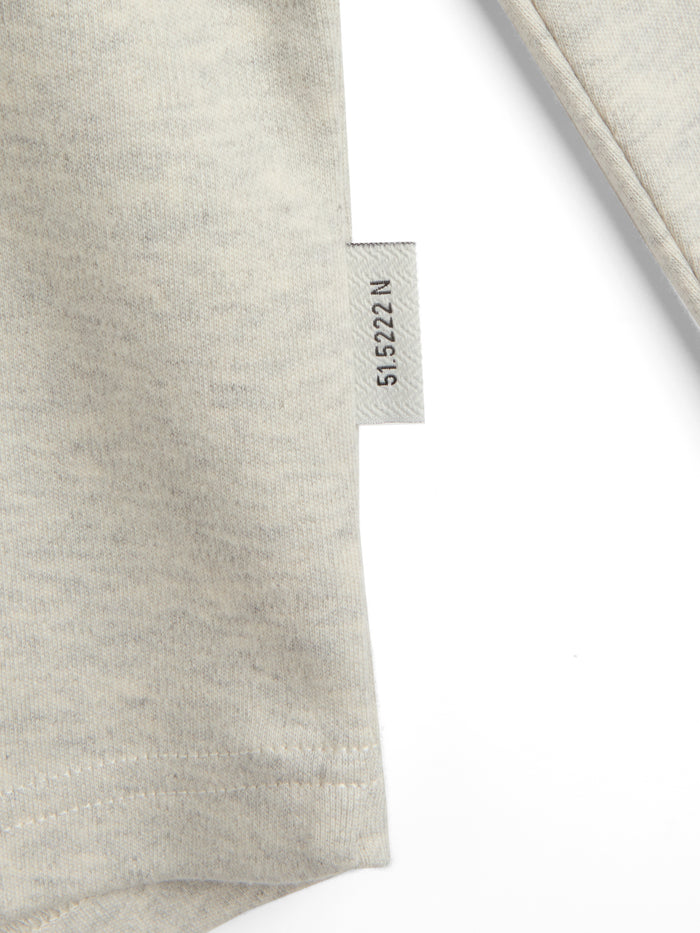Heavy Long Sleeve T-Shirt Tavistock Oatmeal