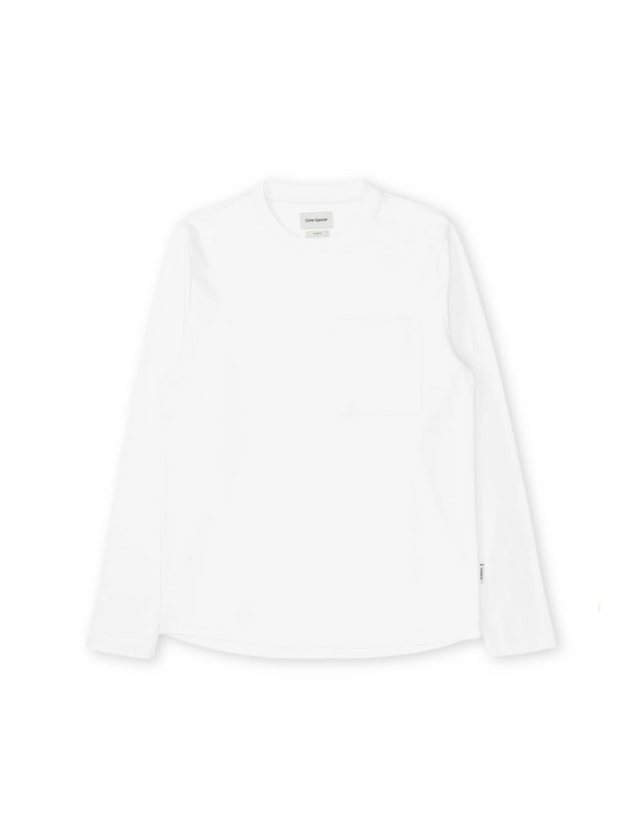 Heavy Long Sleeve T-Shirt Tavistock White