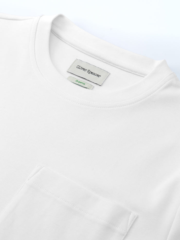 Heavy Long Sleeve T-Shirt Tavistock White