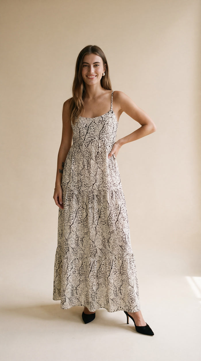 Heiva Maxi Dress - Savanae Off White