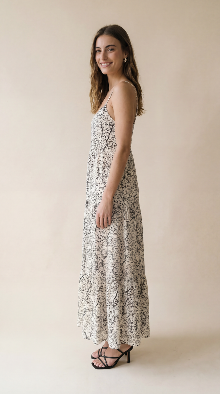 Heiva Maxi Dress - Savanae Off White