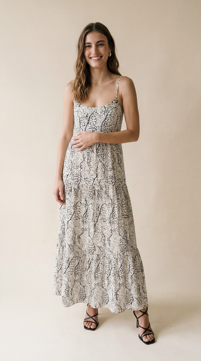 Heiva Maxi Dress - Savanae Off White