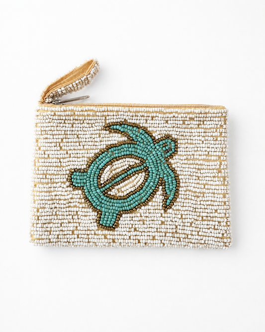 Honu Beaded Purse - Small