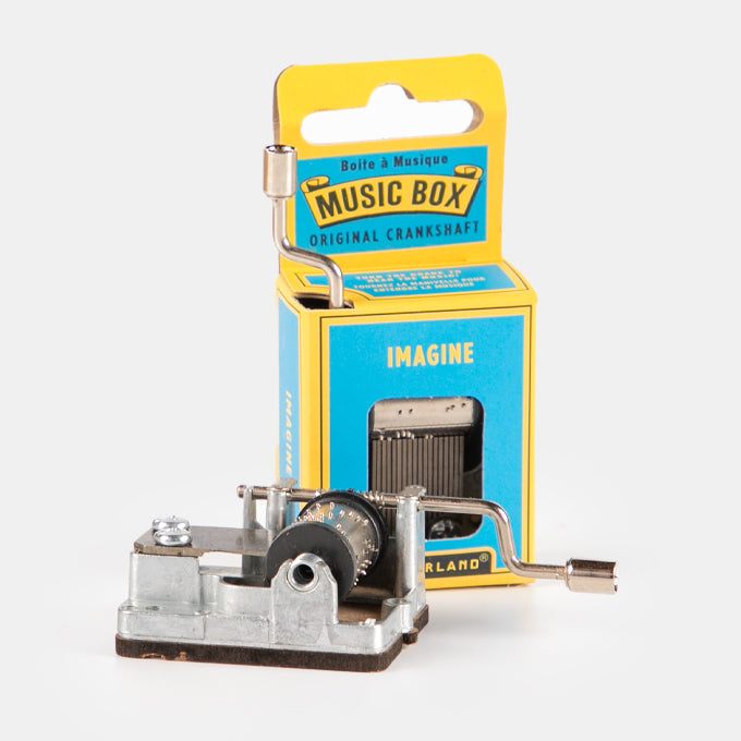 Imagine Hand Crank Music Box
