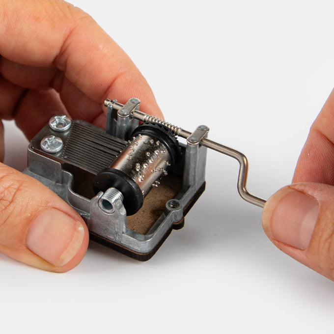 Imagine Hand Crank Music Box